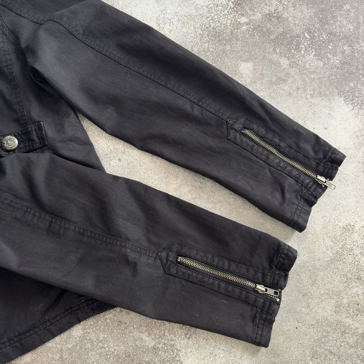 If Six Was Nine × Japanese Brand × Vintage River Island Vintage Gothic Avant Garde Zip Jacket Size US L / EU 52-54 / 3 - 16 Thumbnail