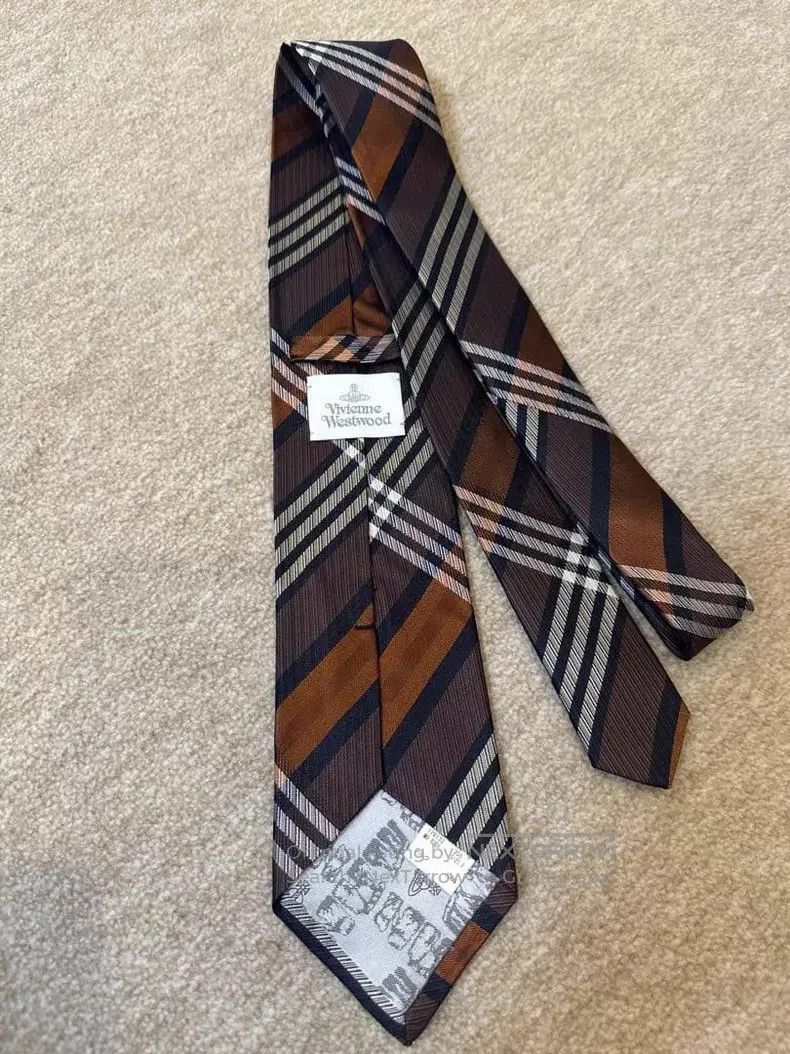 Vivienne Westwood Vivienne Westwood Merald Color System Plaid Tie Size ONE SIZE - 2 Thumbnail