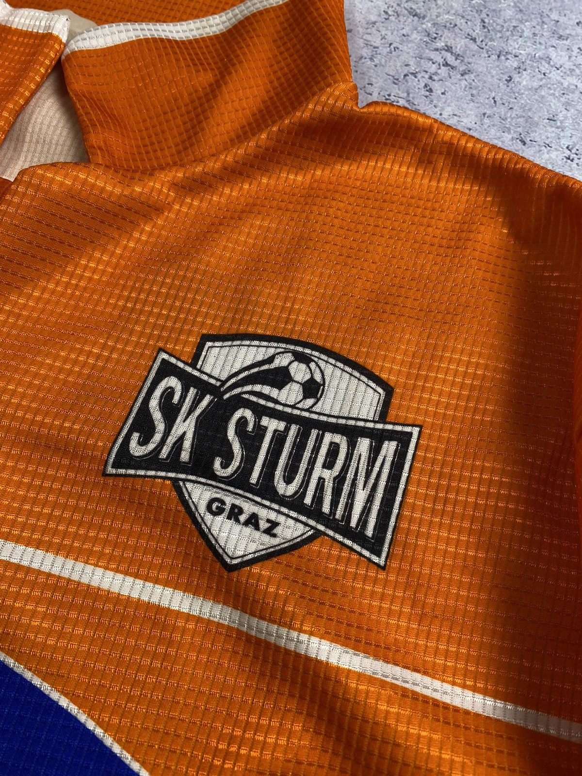 Vintage SK Sturm Graz Player #10 Vastic Soccer Jersey Austria Size US XL / EU 56 / 4 - 12 Thumbnail