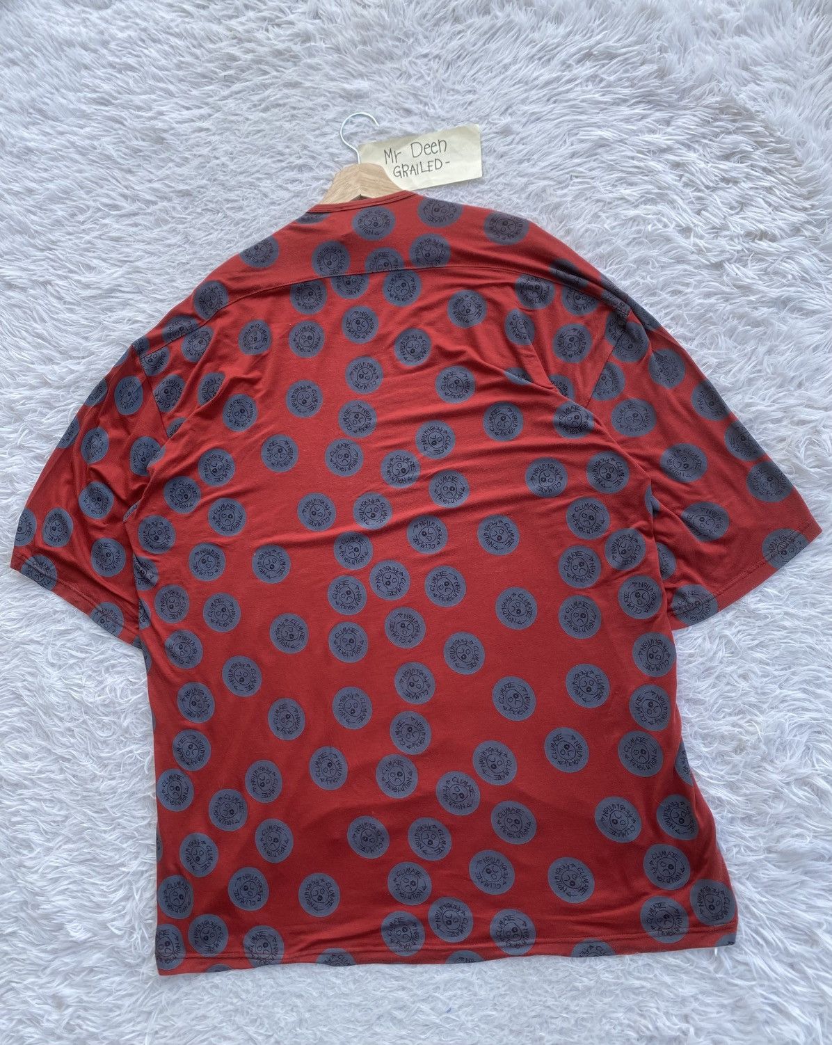 Vivienne Westwood Rare Vivienne Westwood Climate Change Evolution Tshirt Size L / US 10 / IT 46 - 22 Thumbnail