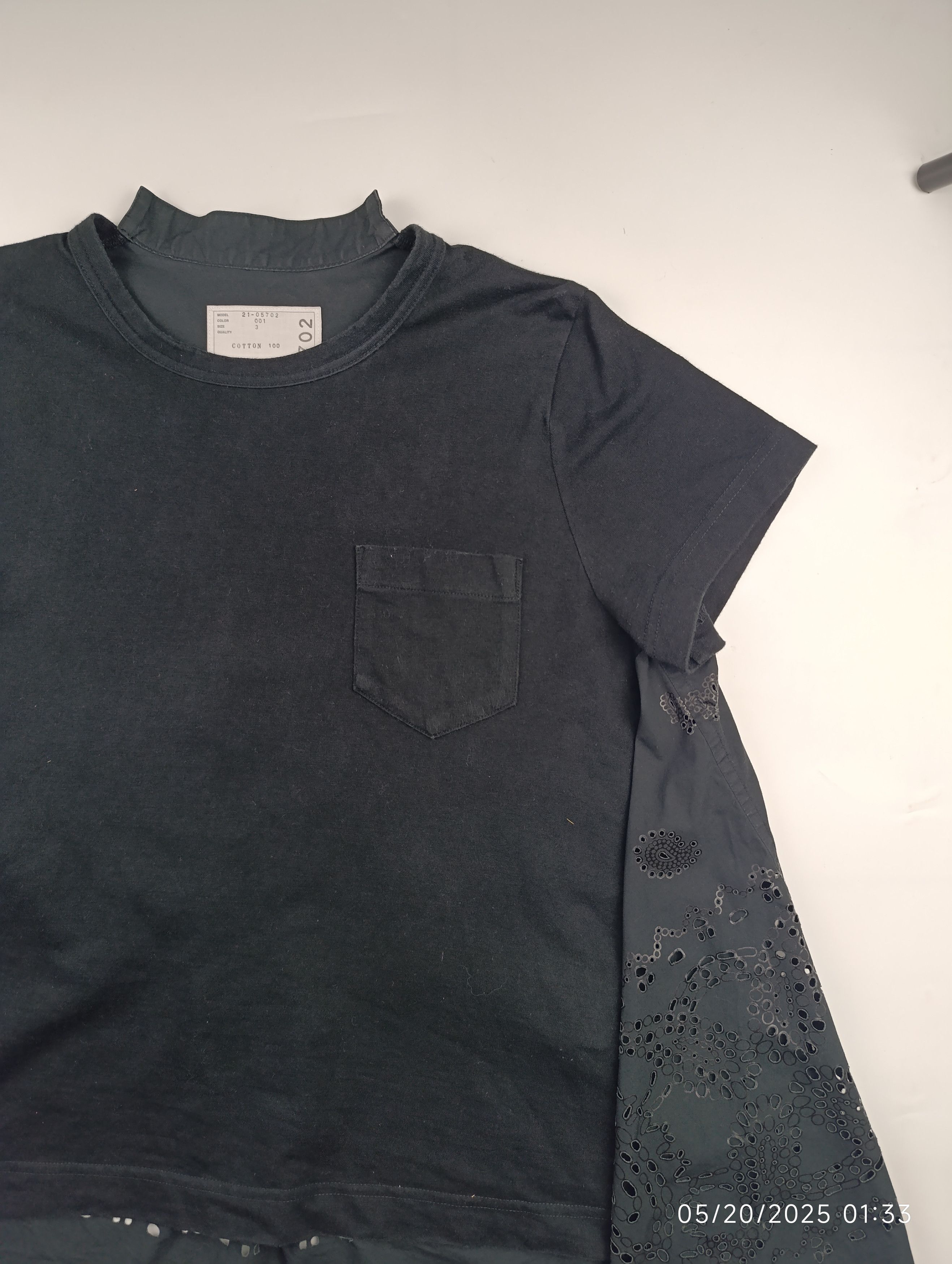 Sacai sacai F/W 21' bandana opal t-shirt Size M / US 6-8 / IT 42-44 - 3 Thumbnail