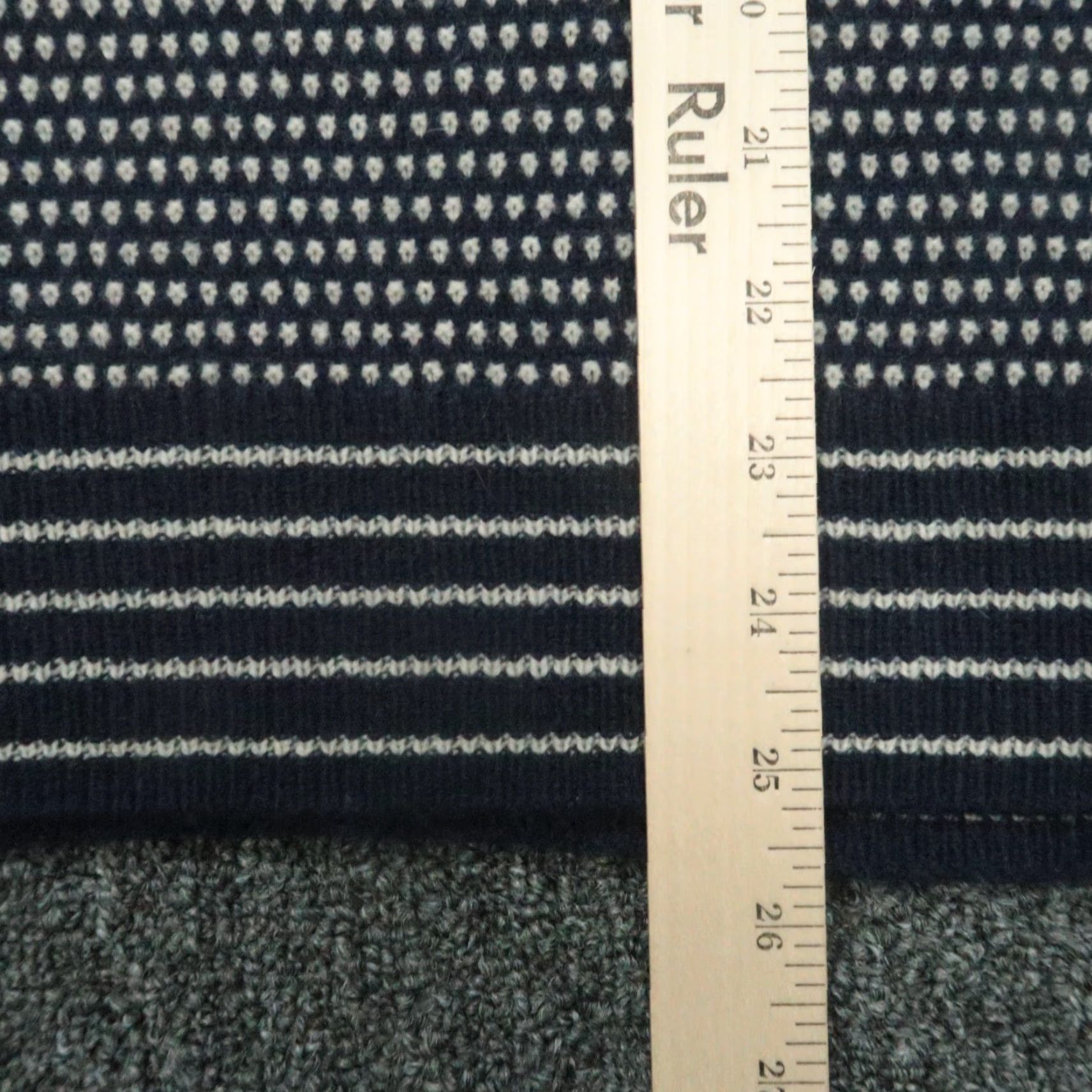 J.Crew J.CREW Sweater Mens Small Blue Wool Crew Neck Long Sleeve Pullover Knitted Knit Casual, Travel, Party/Cocktail, Fall Winter Spring Mens Size US S / EU 44-46 / 1 - 7 Thumbnail