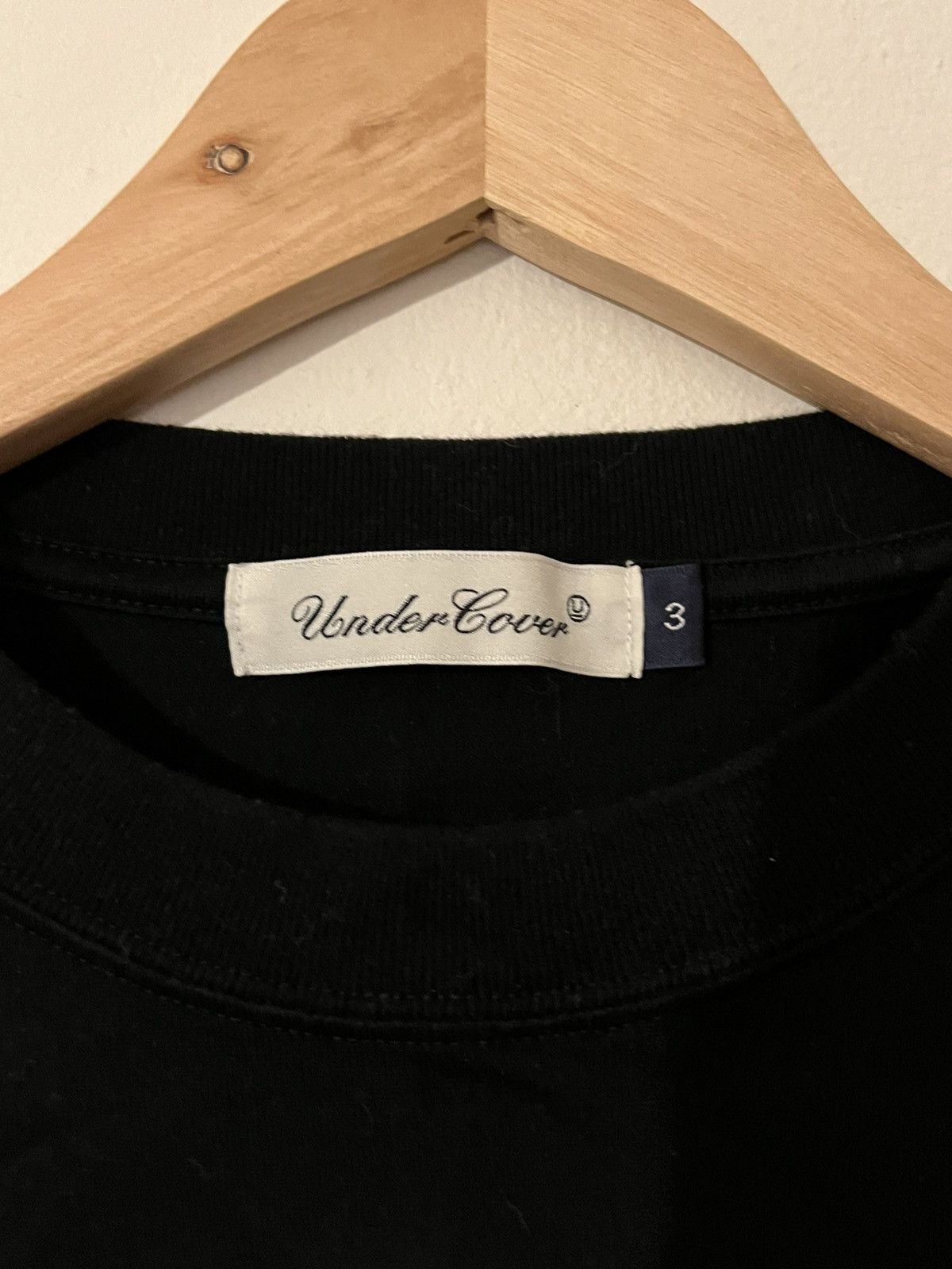 Undercover Undercover Black Tshirt - Size 3 Size US M / EU 48-50 / 2 - 2 Thumbnail