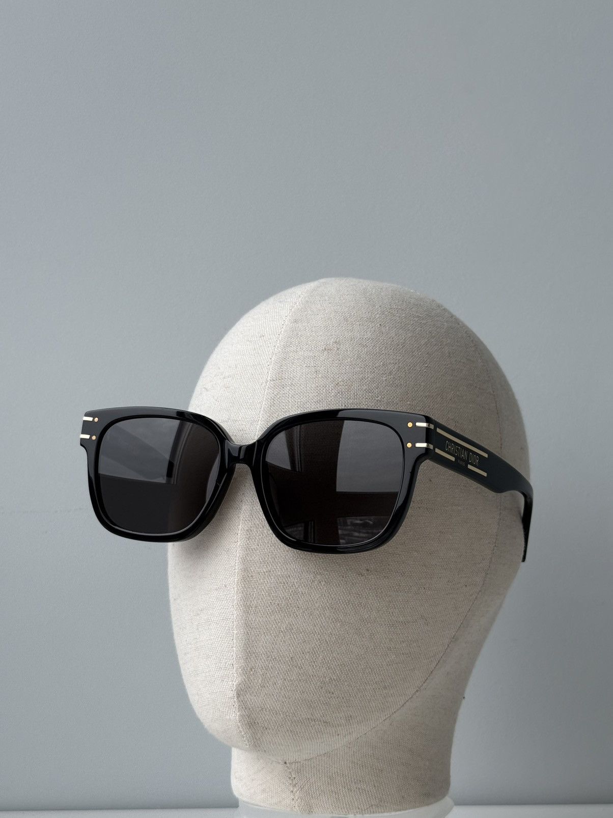 Dior Christian Dior DIORSIGNATURE S7FBlack Square Sunglasses Size ONE SIZE - 4 Thumbnail