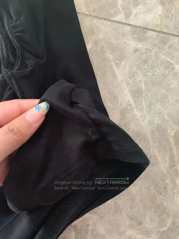Burberry Burberry Black Cotton Short Sleeve T-Shirt. Size S / US 4 / IT 40 - 2 Thumbnail