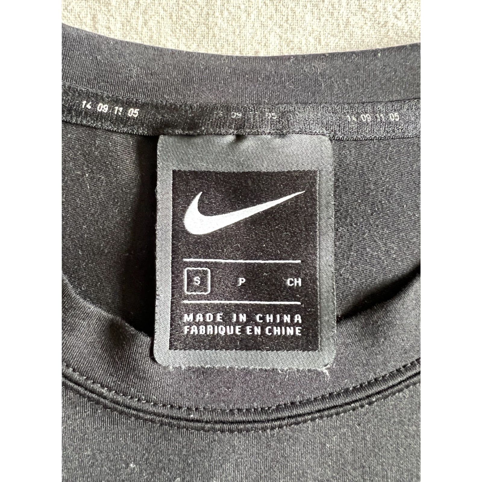 Nike NIKE Sportswear T-Shirt S Mens Oversize All Black Graphic Print 14.09.11.05 Size US S / EU 44-46 / 1 - 4 Thumbnail
