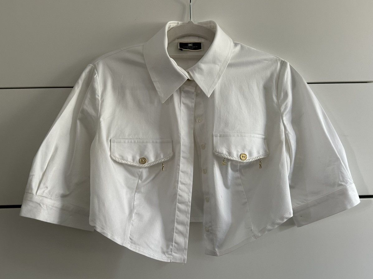 Elisabetta Franchi Cropped shirt Size S / US 4 / IT 40 - 1 Thumbnail