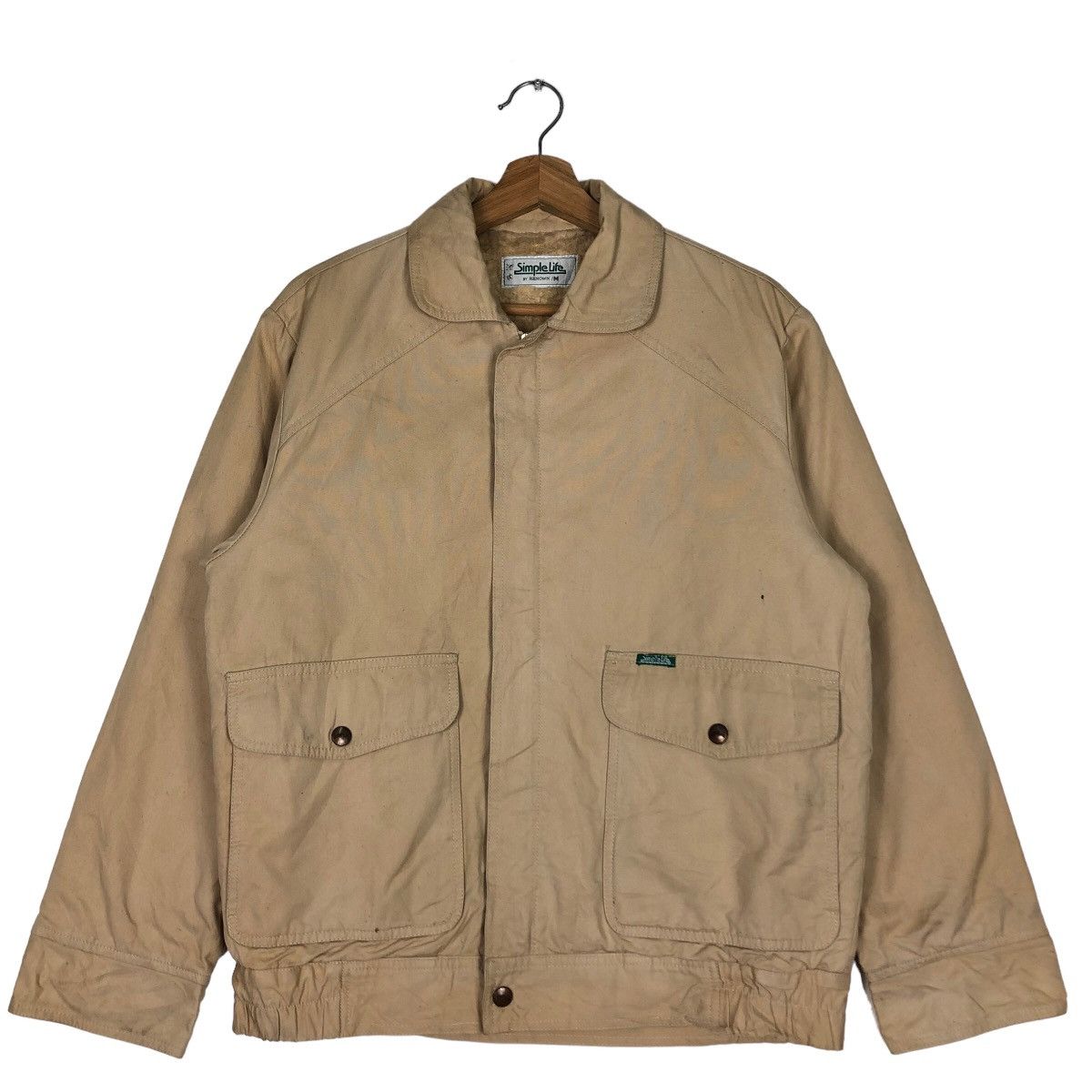 Japanese Brand 🔥Vtg Bomber Jacket Simple Life Issey Miyake Japan Size US M / EU 48-50 / 2 - 1 Thumbnail