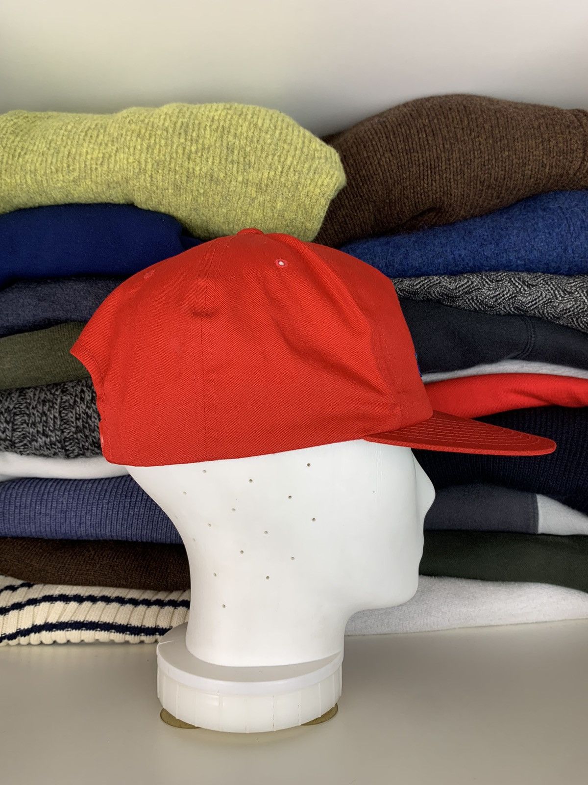 Vintage Vintage 90s Dunking Basketball Big Logo Cap Hat Size ONE SIZE - 5 Thumbnail