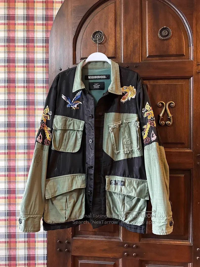 Neighborhood Neighborhood Tattoo Embroidered Jacket Size US L / EU 52-54 / 3 - 1 Thumbnail