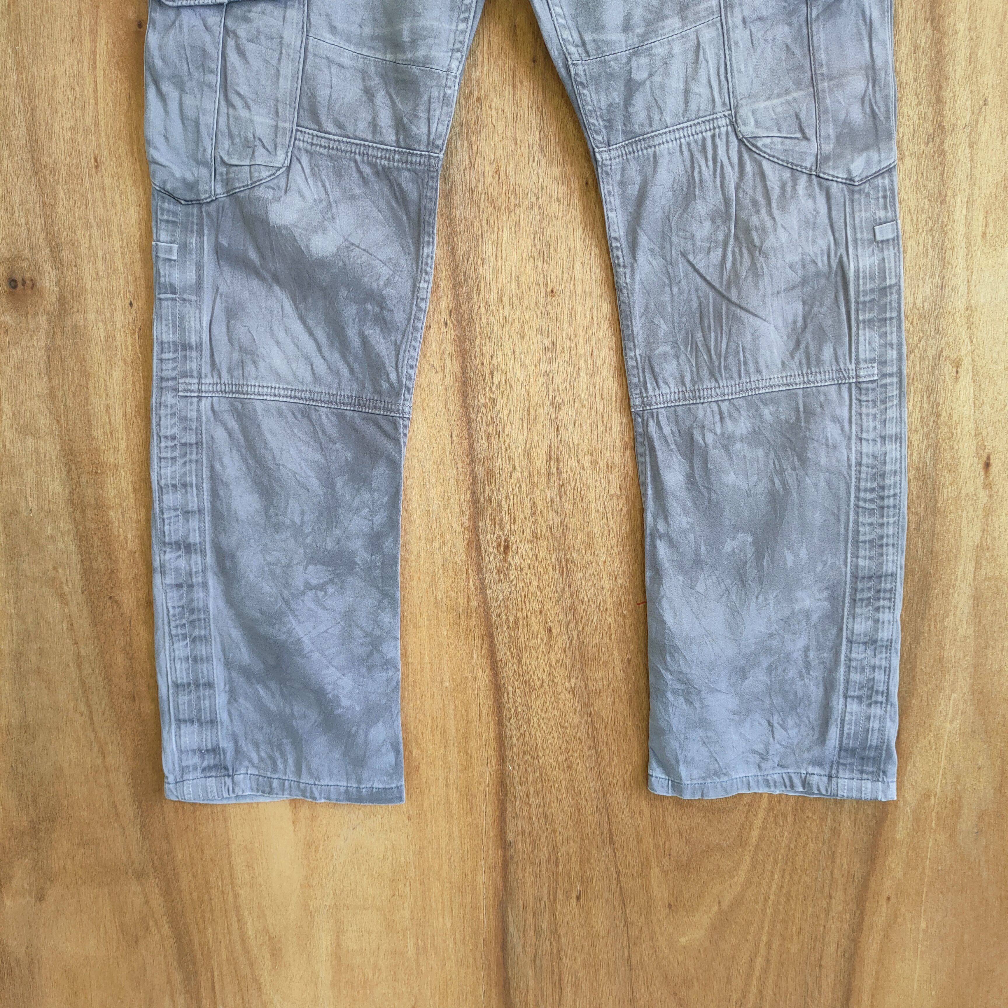 Japanese Brand VINTAGE SEMANTIC DESIGN BONDAGE CARGO PANTS Size US 32 / EU 48 - 3 Thumbnail