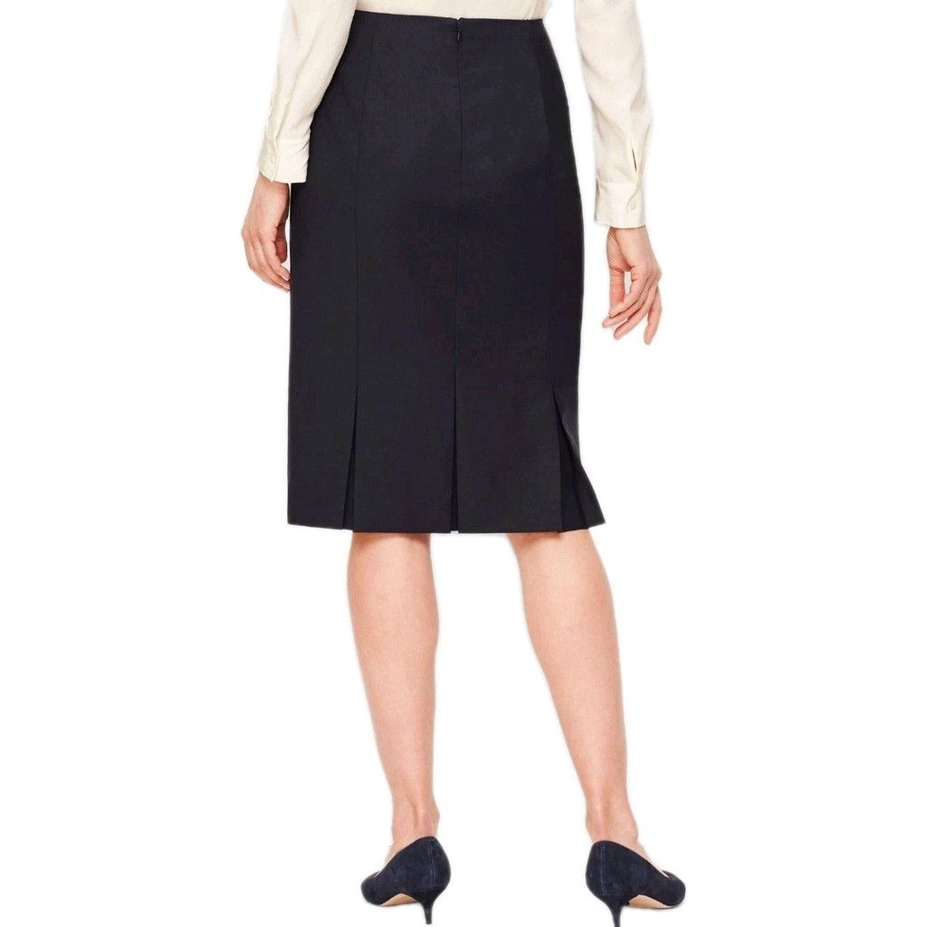 Talbots Talbots Petite Stretch Pleated Lined Skirt Polyester Blend 4 Size 27" / US 4 / IT 40 - 5 Thumbnail