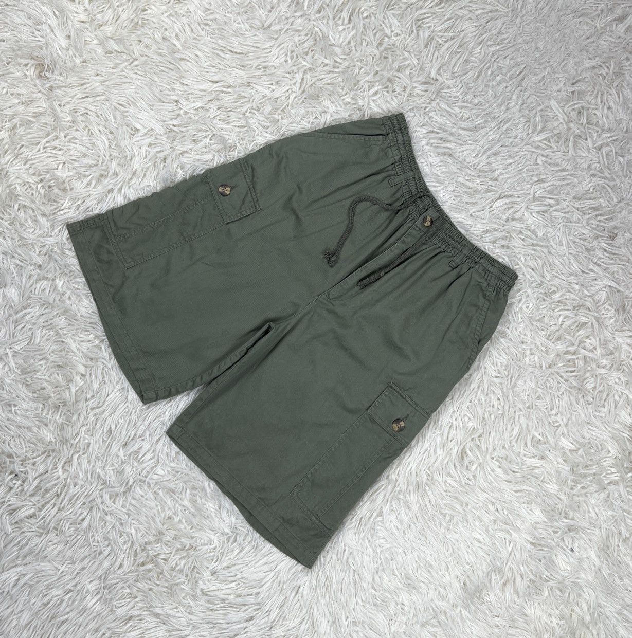 The Unbranded Brand Unbranded Cargo Short Pants Size US 31 - 3 Thumbnail