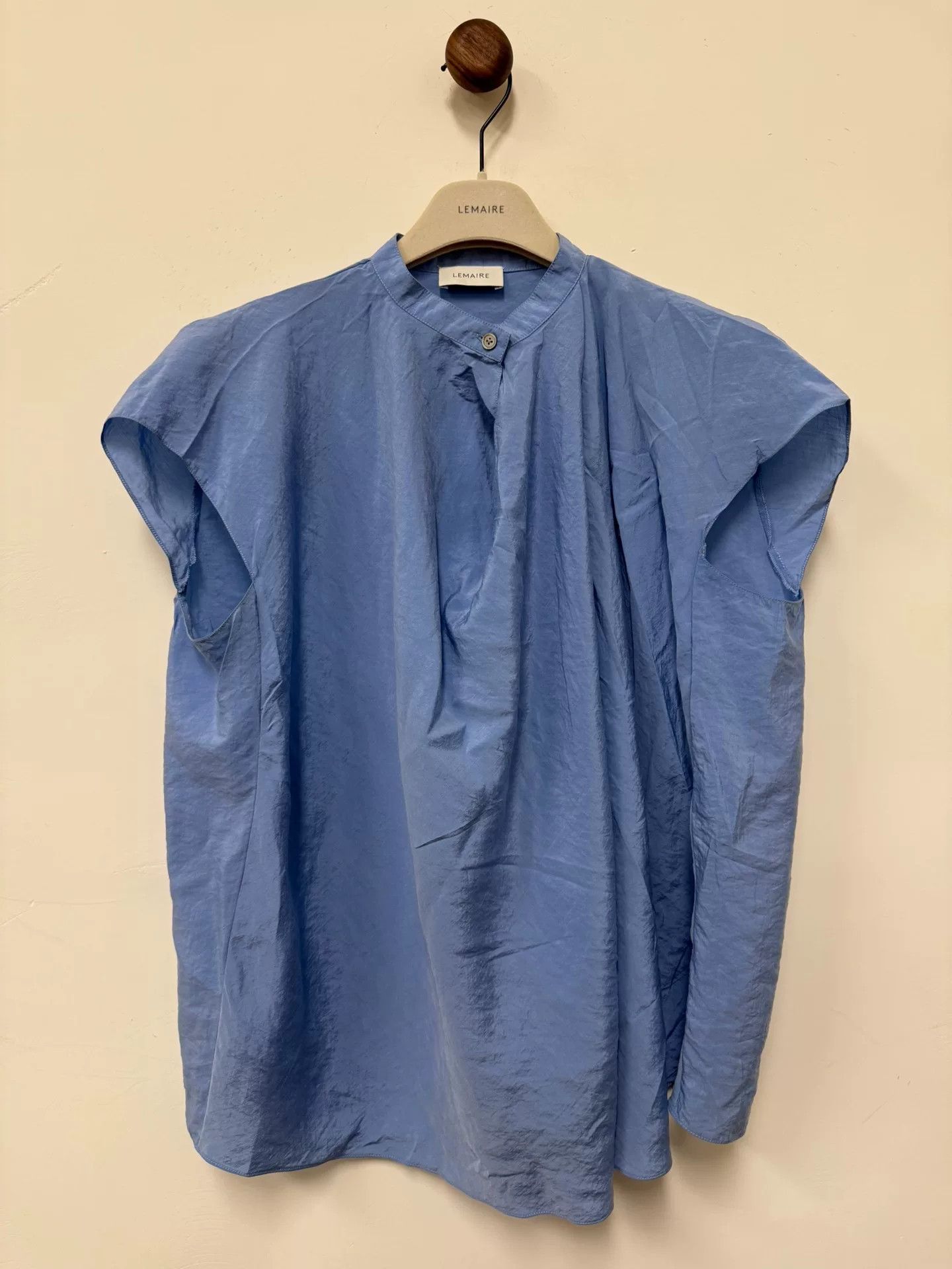Lemaire Lemaire 18SS Sky Blue Silk Sleeveless Top Size S / US 4 / IT 40 - 1 Thumbnail