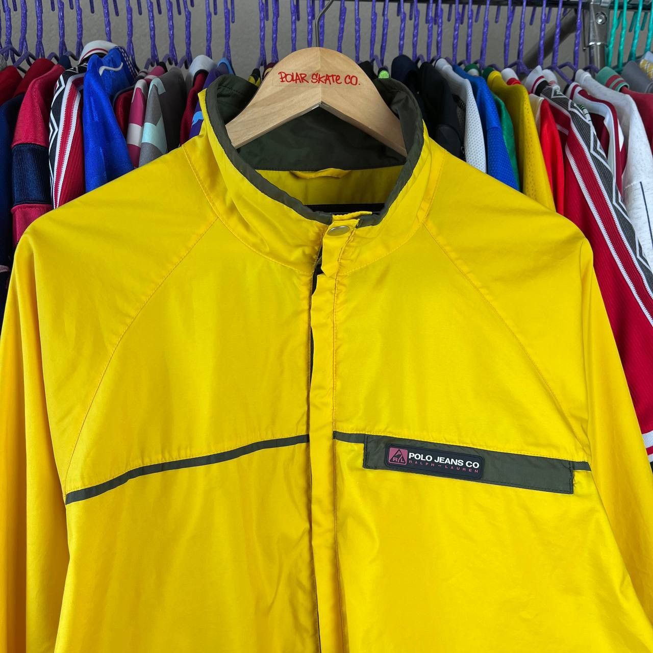 Ralph Lauren × Vintage Ralph Lauren RL Polo Jeans Co Winbreaker Anorak Jacket Size US L / EU 52-54 / 3 - 3 Thumbnail