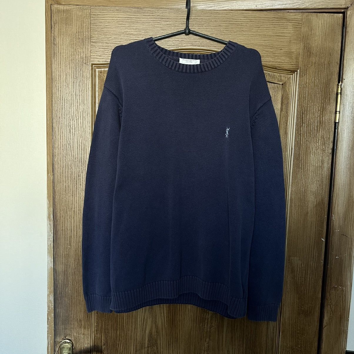 Yves Saint Laurent YSL Sweater Knit Soft Size US L / EU 52-54 / 3 - 1 Thumbnail