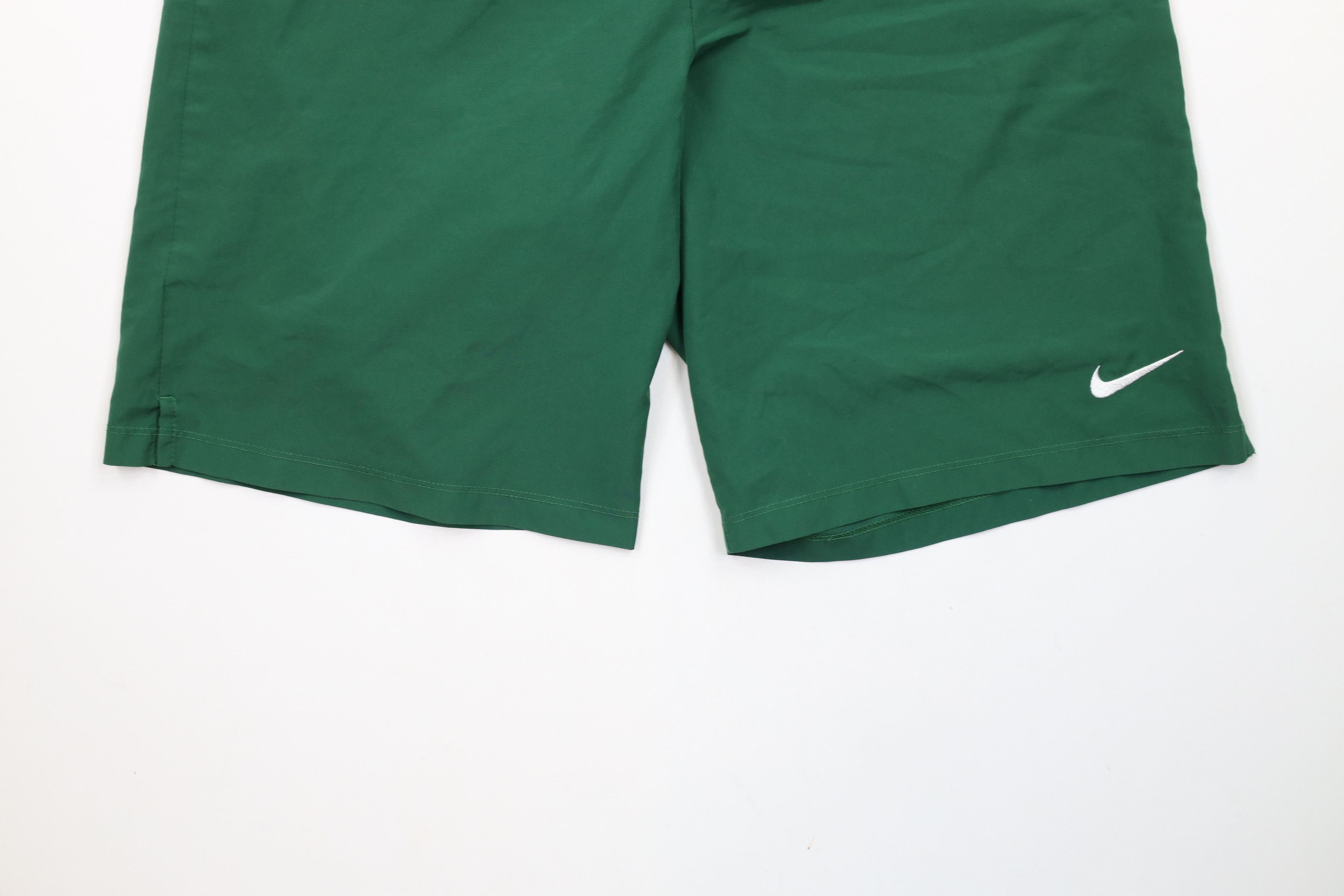 Nike × Vintage Vintage Nike Scott Mini Swoosh Running Soccer Shorts Green Size US 32 / EU 48 - 4 Thumbnail