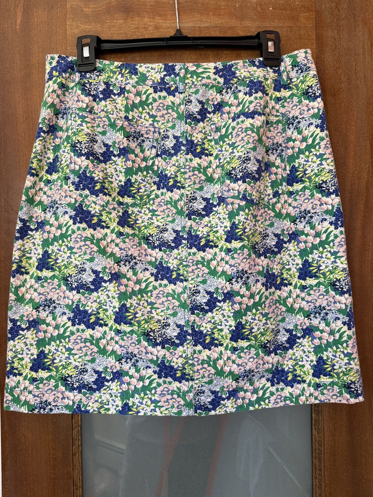 Robert Talbott Talbots Skirt Floral Lined Straight Pencil Size 6 NWT Size 28" / US 6 / IT 42 - 6 Thumbnail