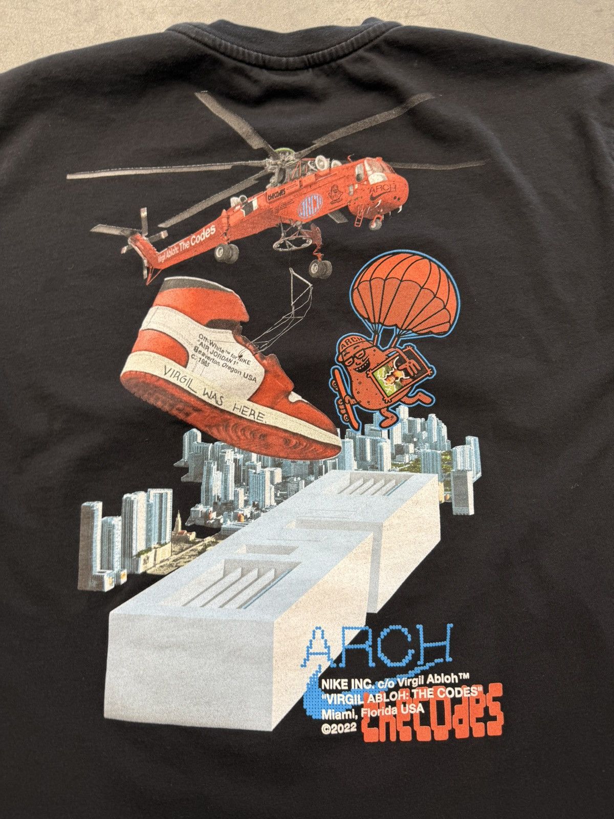 Nike × Virgil Abloh FW22 Nike Virgil Abloh Invitational Skate Arch Tee Size US XXL / EU 58 / 5 - 3 Thumbnail