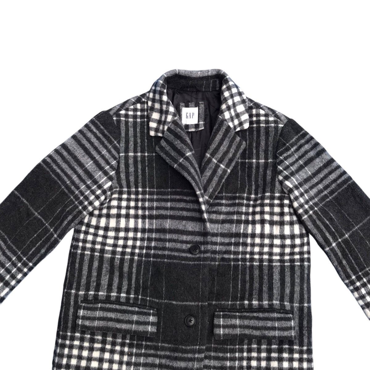 Gap × Japanese Brand Vintage Gap Wool Trench Coat Jacket Size US M / EU 48-50 / 2 - 2 Thumbnail