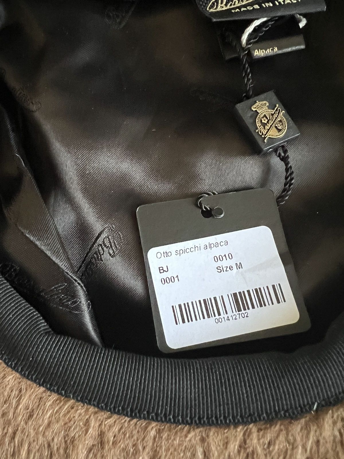 Borsalino $400 Eight-panel alpaca-blend newsboy cap, M, Italy Size ONE SIZE - 16 Thumbnail