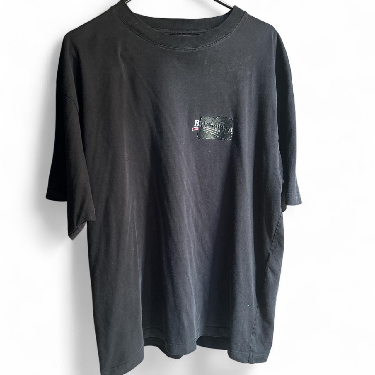 Balenciaga Balenciaga Tape Over Logo Gaffer Campaign T Shirt | Grailed