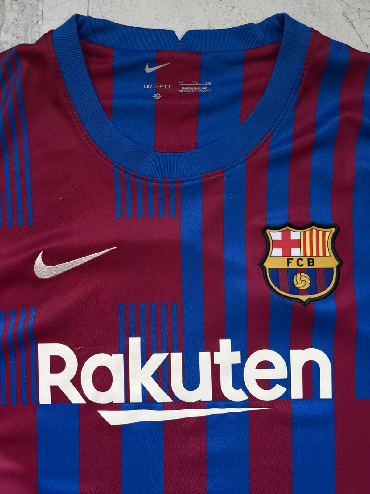 Nike Vintage Nike Messi Barcelona FC Soccer Futbol Jersey Kit Size US XL / EU 56 / 4 - 3 Thumbnail