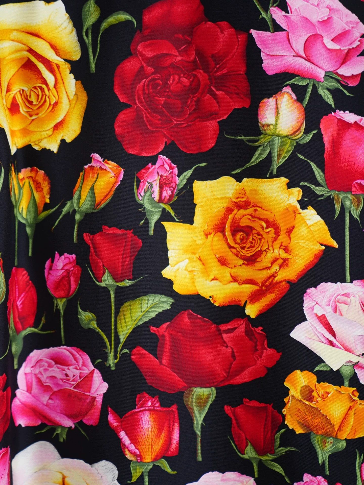 Gucci Gucci 90s TF Silk Removable Bow Rose Print Shirt Size S / US 4 / IT 40 - 6 Thumbnail