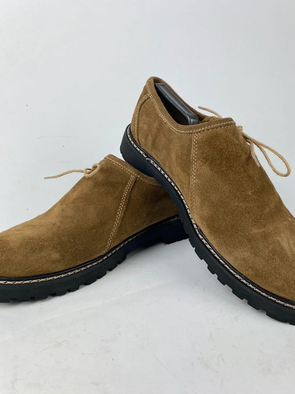 Japanese Brand × Simple Shoes suede leather shoes boots fuchs vintage retro old money Size US 9 / EU 42 - 4 Thumbnail
