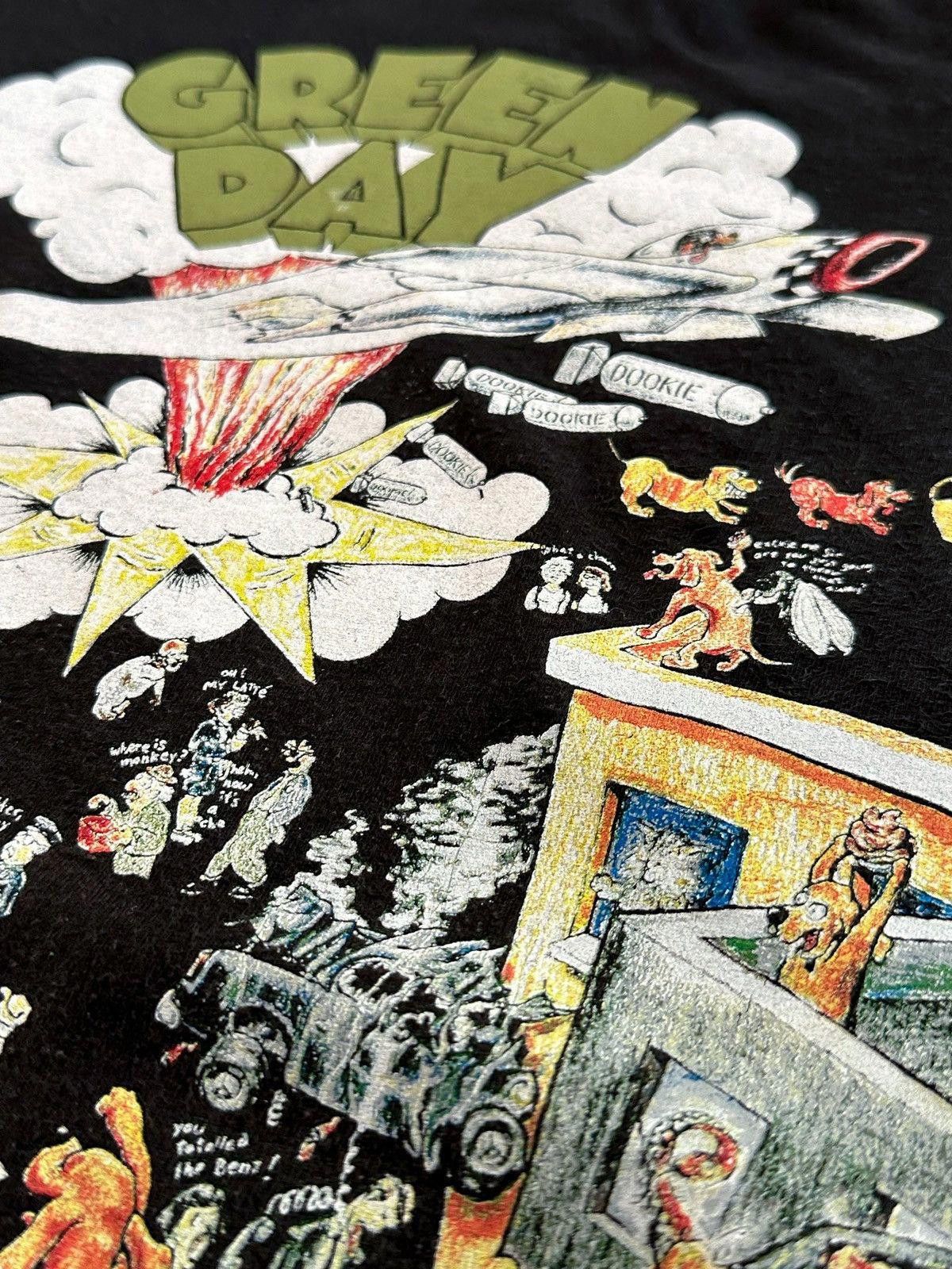 Band Tees × Vintage Vintage Green Day Dookie Album TeeTee Size L-XL Size US XL / EU 56 / 4 - 4 Thumbnail