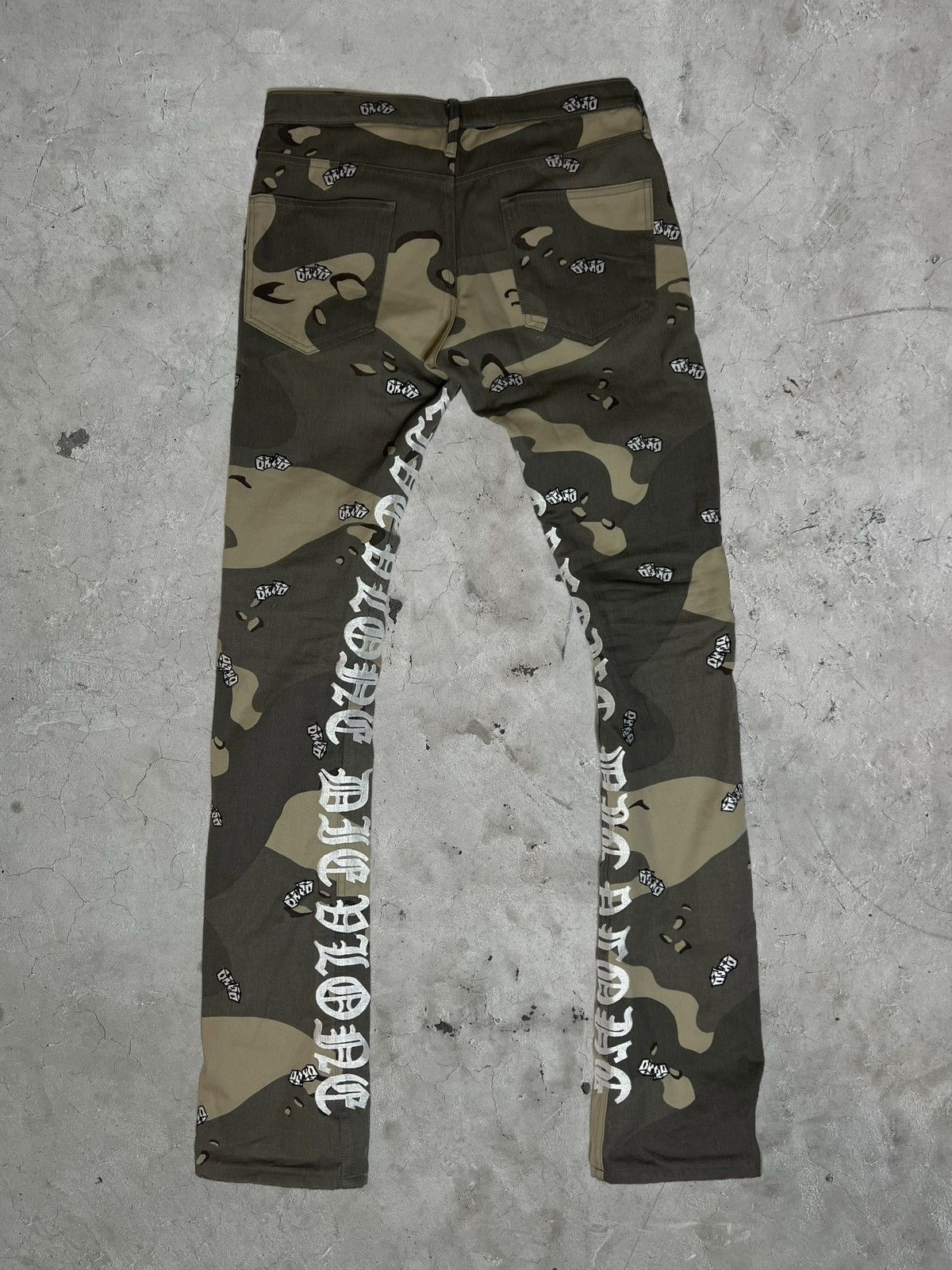 Vlone Vlone Unreleased Desert Camo Dice Pants Size US 32 / EU 48 - 2 Thumbnail