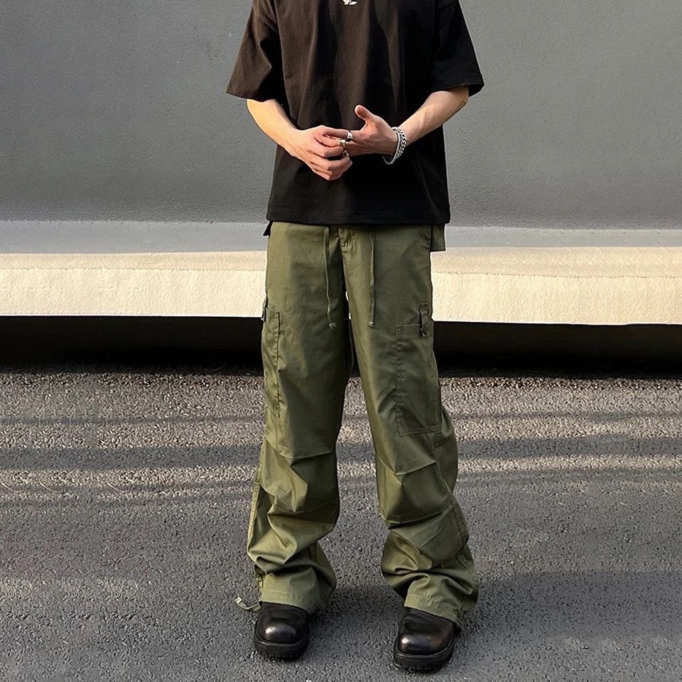 Designer × Japanese Brand × Vintage Urban utility baggy cargo pants Size US 33 - 6 Thumbnail