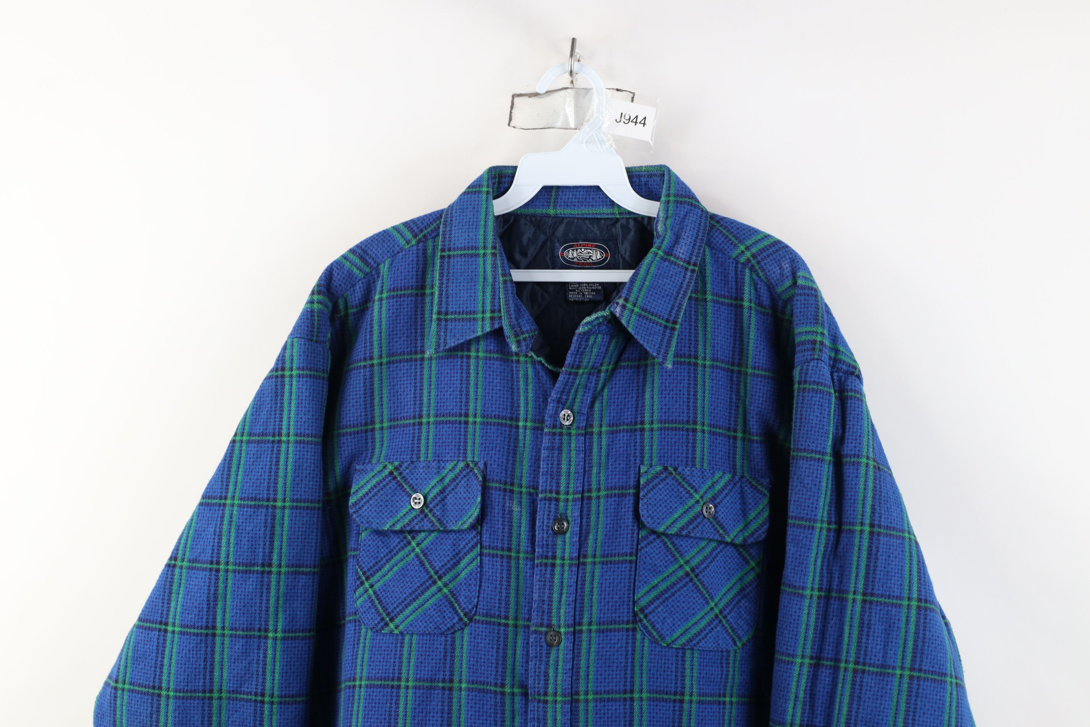 Vintage Vintage 80s 90s Streetwear Button Shirt Jacket Jac Shirt Size US XXL / EU 58 / 5 - 2 Thumbnail