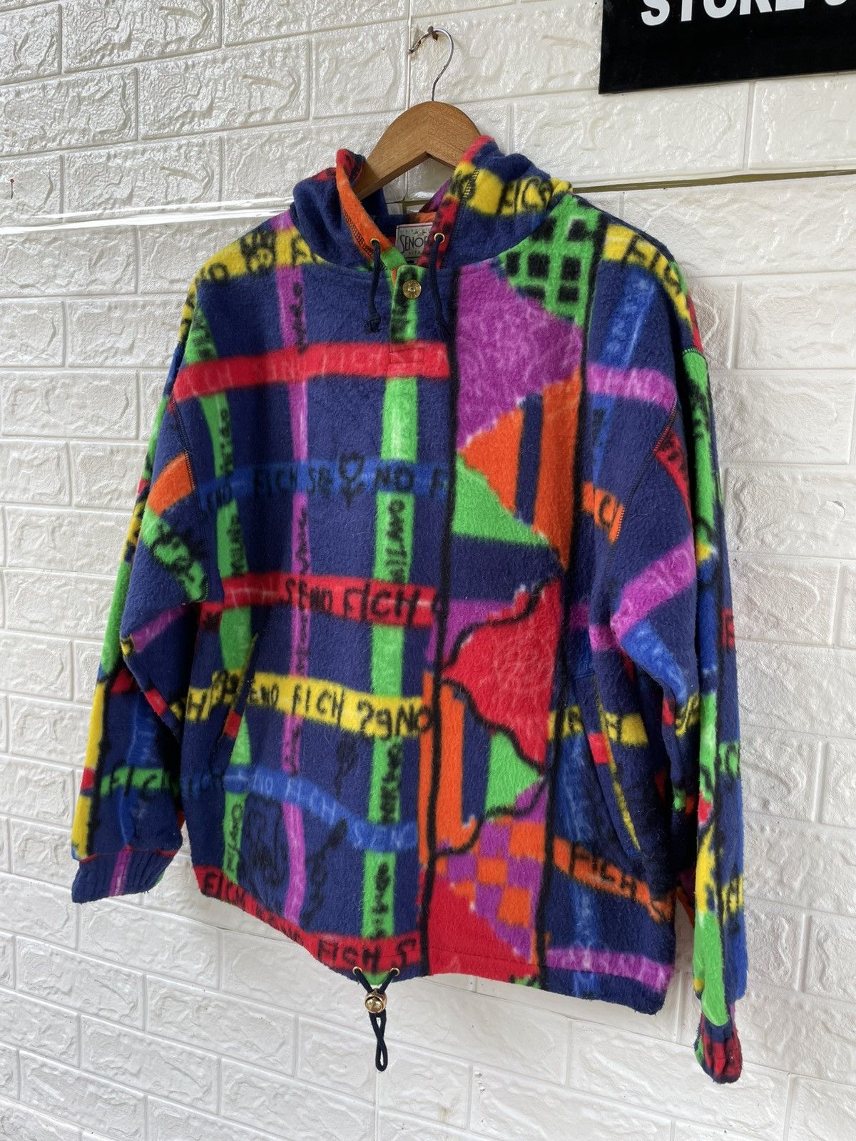 Japanese Brand × Vintage Vintage Senofich Streetwear Hoodie Size US M / EU 48-50 / 2 - 4 Thumbnail