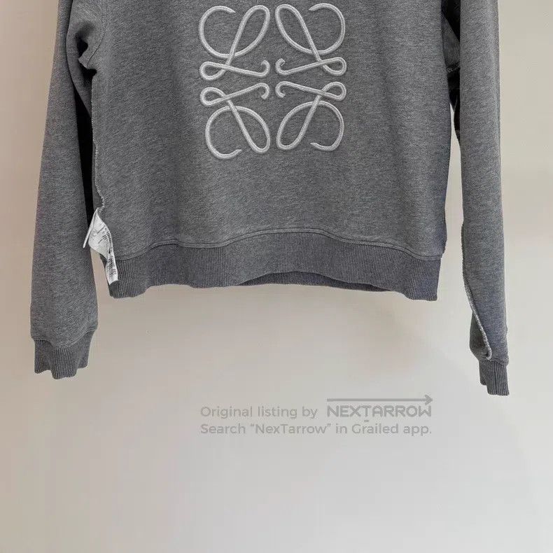 Loewe Loewe Embroidered Logo Reverse Wear Hoodie Size S / US 4 / IT 40 - 4 Thumbnail
