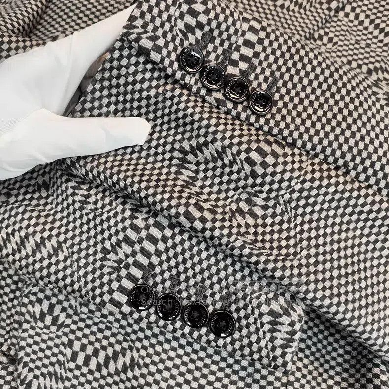 Louis Vuitton Louis Vuitton Mosaic print jet pocket blazer jacket Size US L / EU 52-54 / 3 - 5 Thumbnail