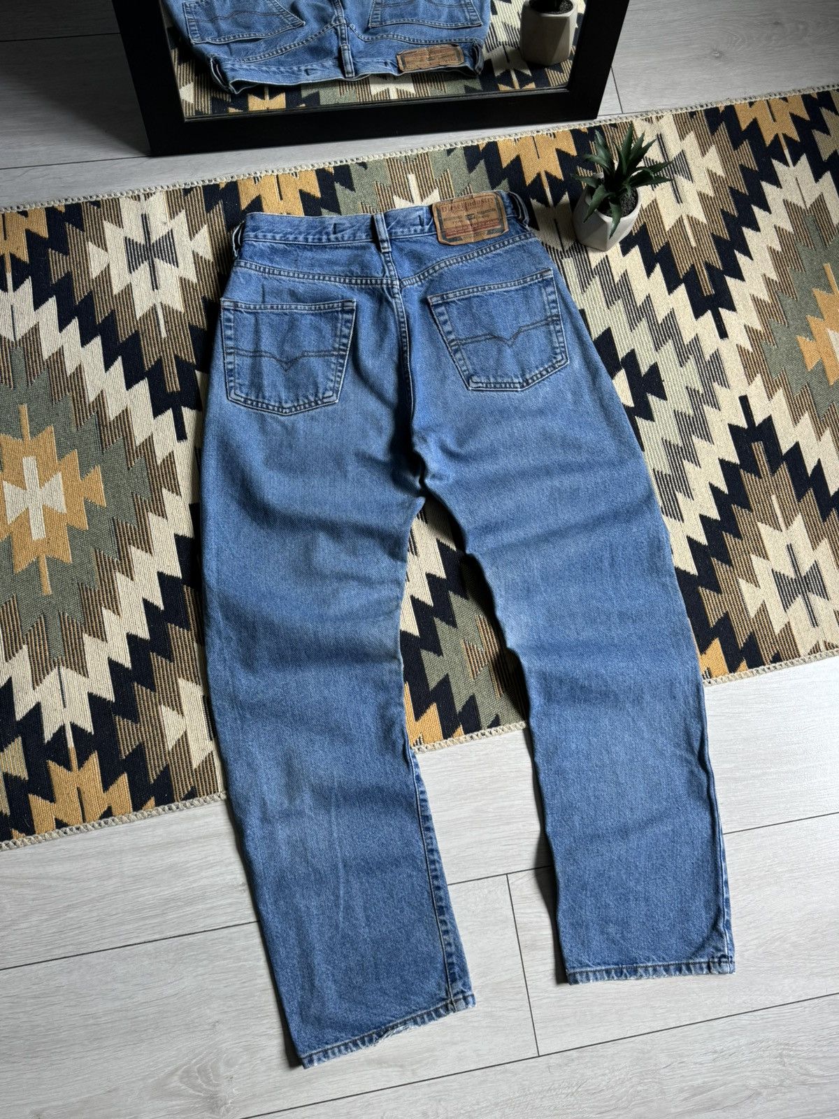 Diesel Vintage Diesel Blue Denim Jeans Size US 30 / EU 46 - 2 Thumbnail