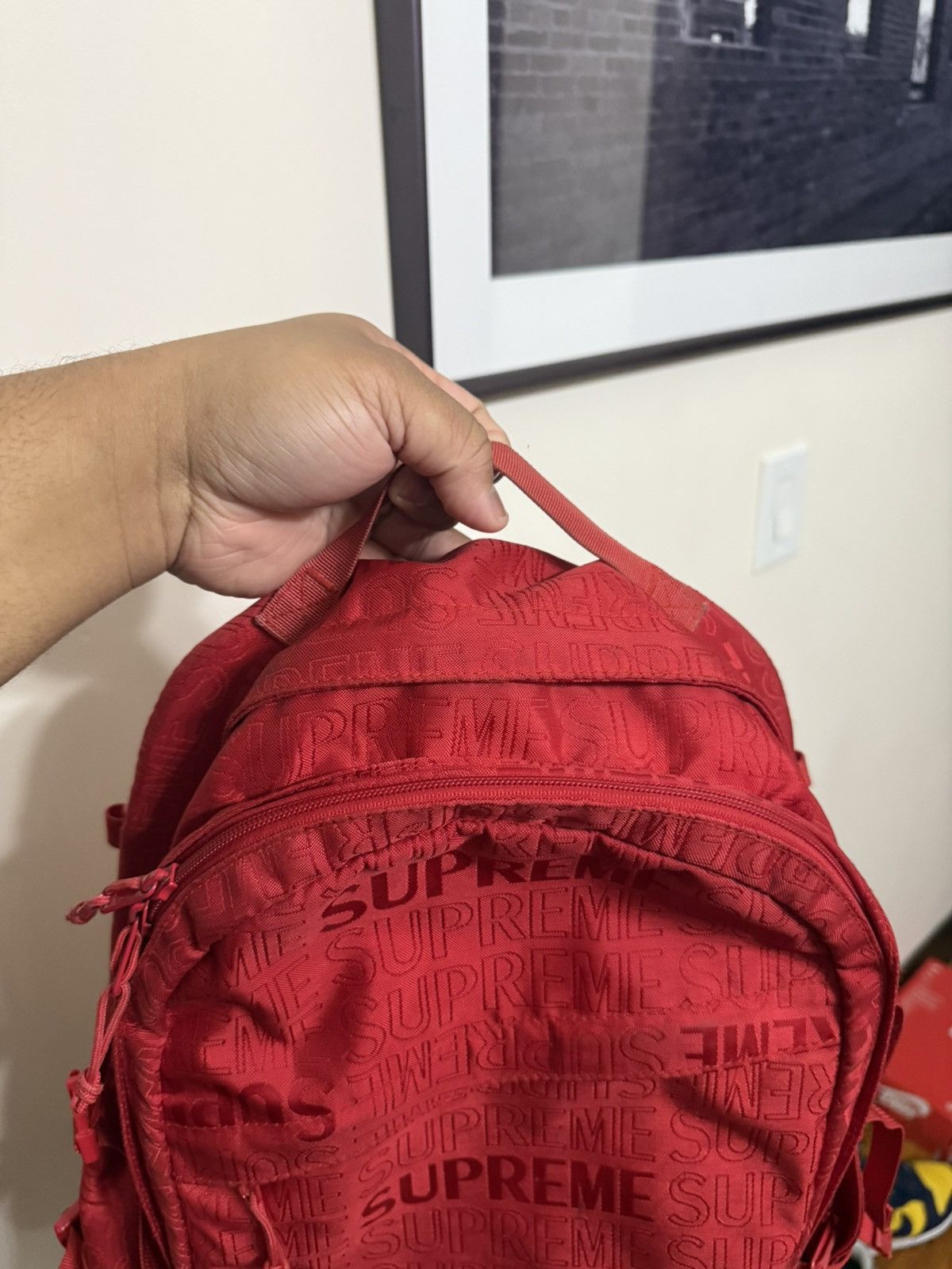 Supreme Supreme Utility Backpack (2019) Red Size ONE SIZE - 7 Thumbnail