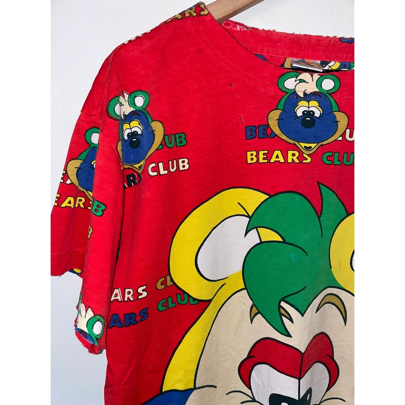 Vintage Vintage Womens Bear Shirt Club Bears Cute Graphic VTG Large Size L / US 10 / IT 46 - 3 Thumbnail