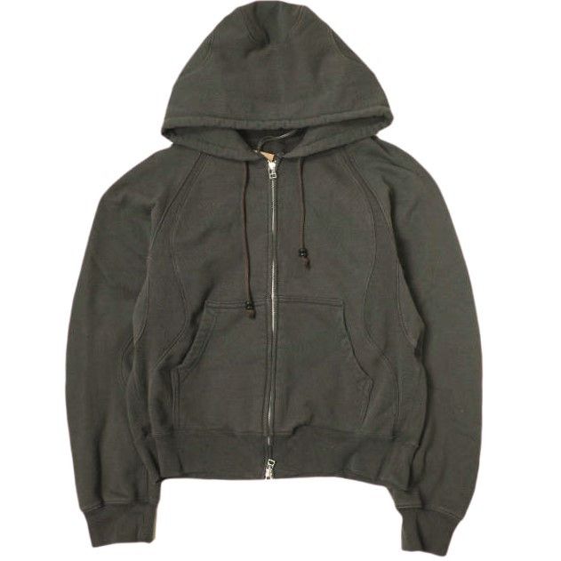 Other Other NVRFRGT PANELLED ZIP UP HOODIE Organic Cotton Hoodie Cotton Sweatshirts & Hoodies NF251T01 DUTY FREE for USA Size ONE SIZE - 1 Thumbnail