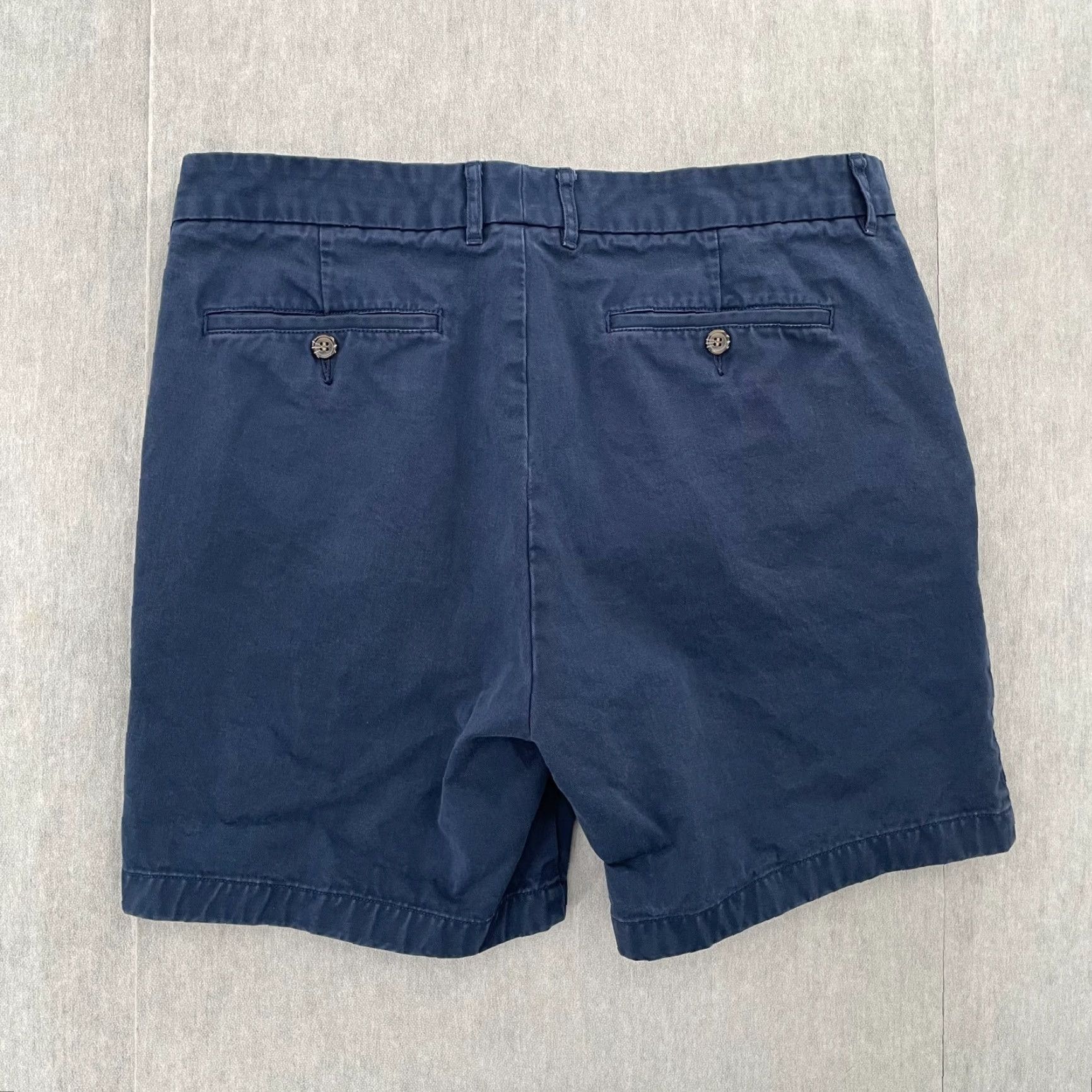 Vintage VINTAGE Peter Manning Shorts Mens 36 Cotton Blue Casual Preppy Chino Decks Size US 36 / EU 52 - 2 Thumbnail