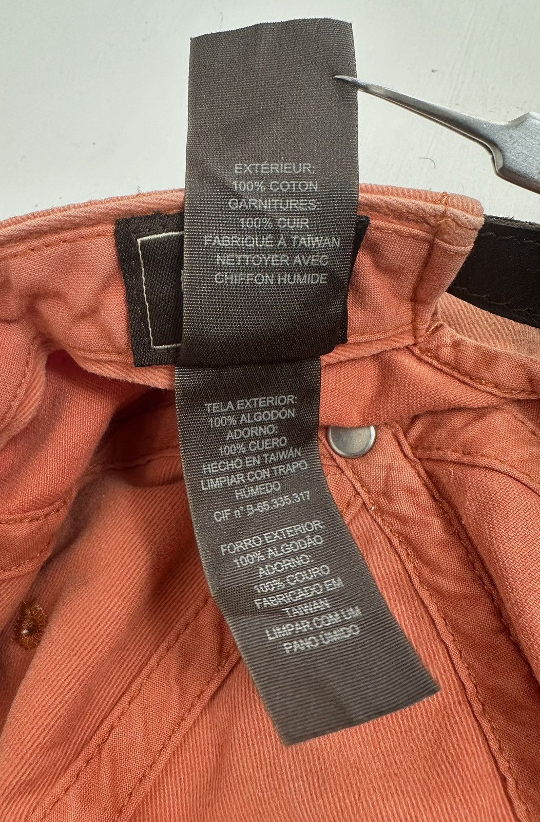 Coach Coach Dad Cap Faded Orange Size ONE SIZE - 8 Thumbnail