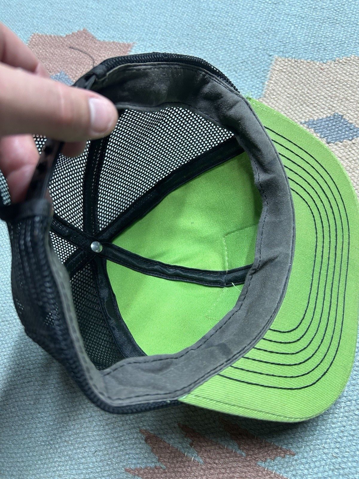 Vintage Vintage trucker hat swingster cargill seed patch farm faded Size ONE SIZE - 6 Thumbnail