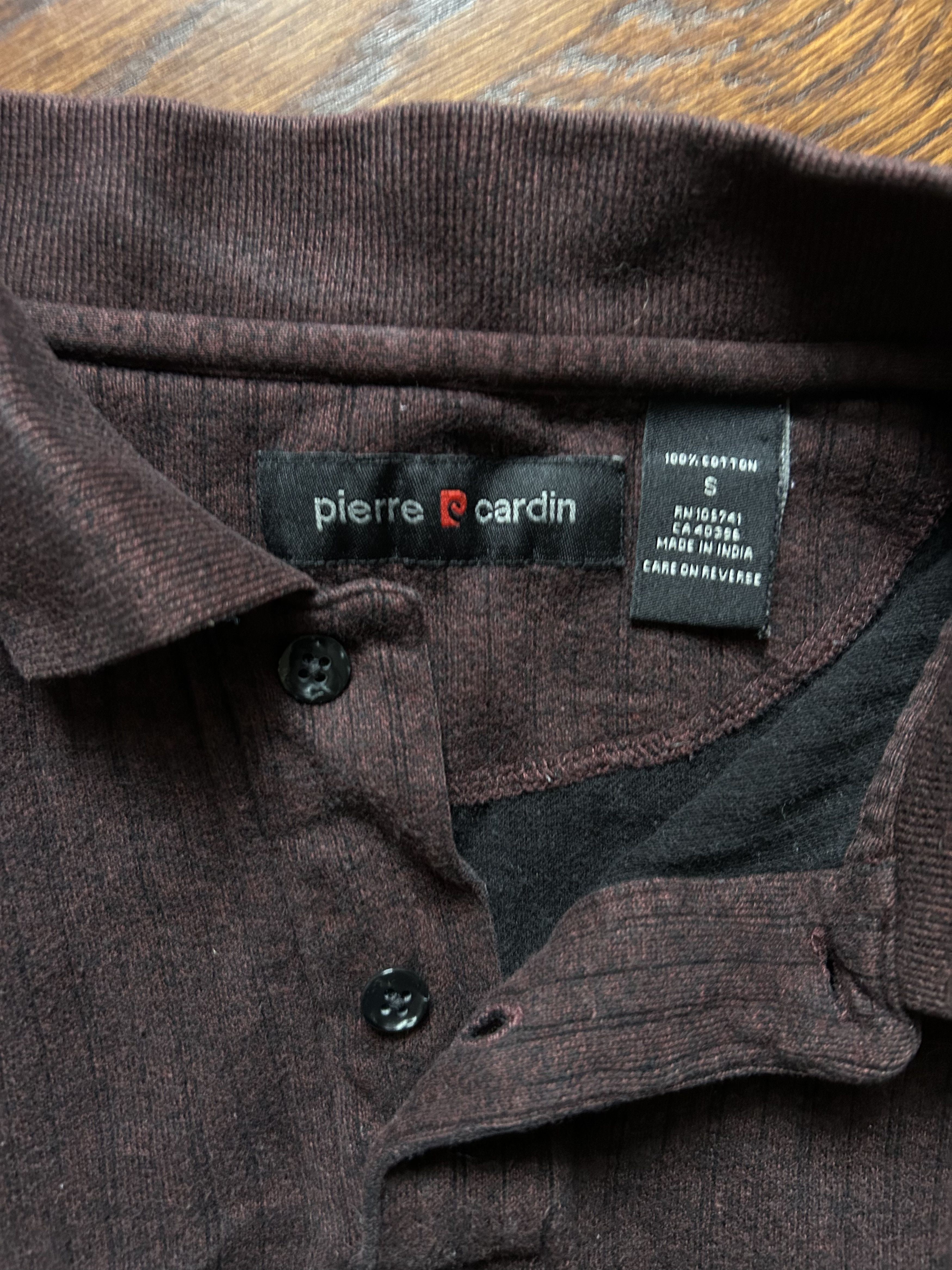 Pierre Cardin 1990's PIERRE CARDIN FRENCH QUARTER BUTTON KNIT - M × 1 Size US M / EU 48-50 / 2 - 2 Thumbnail