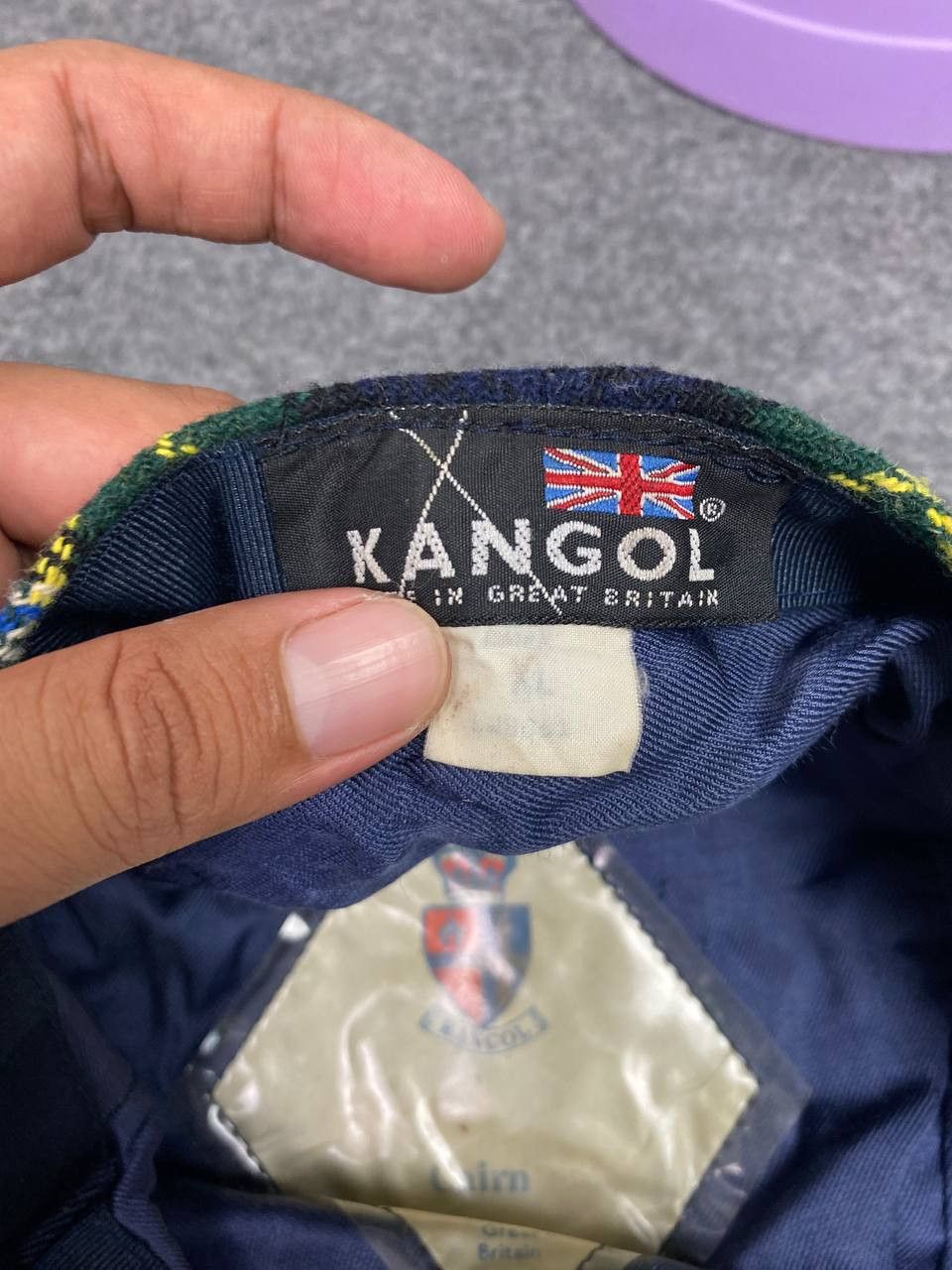 Kangol vintage kangol checkered beretta hat made in england Size ONE SIZE - 8 Thumbnail