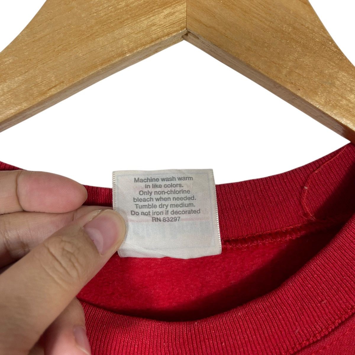 Vintage Vintage Garage Zippy 96 Crewneck Sweatshirt Red Made USA Size US M / EU 48-50 / 2 - 7 Thumbnail
