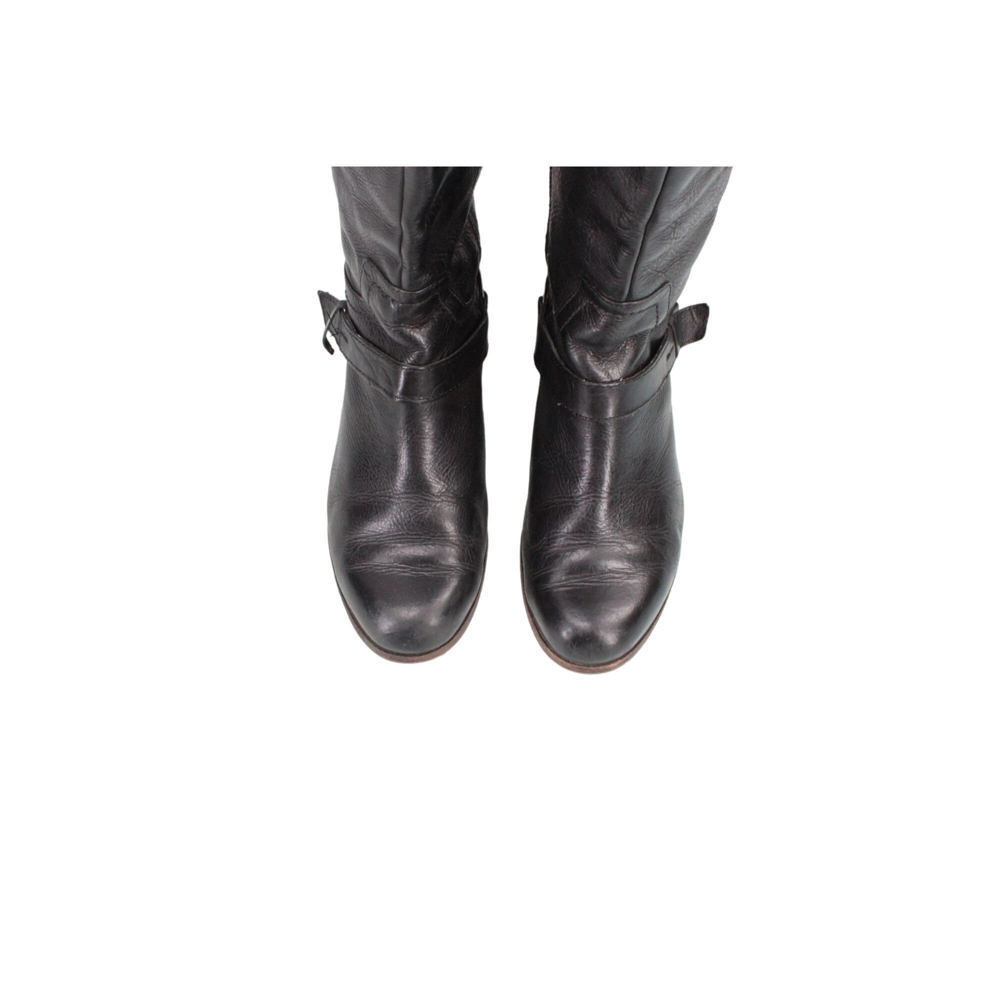 Leather × Ugg UGG Australia Channing II Knee High Riding Boots Size US 6.5 / IT 36.5 - 5 Thumbnail