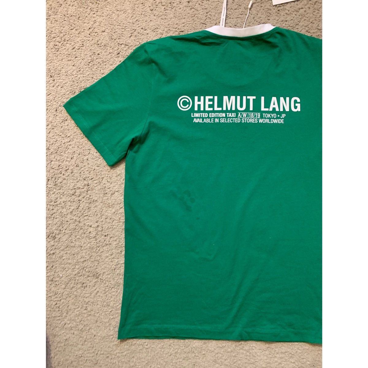 Helmut Lang HELMUT LANG TAXI LIMITED EDITION T-SHIRT Size US L / EU 52-54 / 3 - 11 Thumbnail