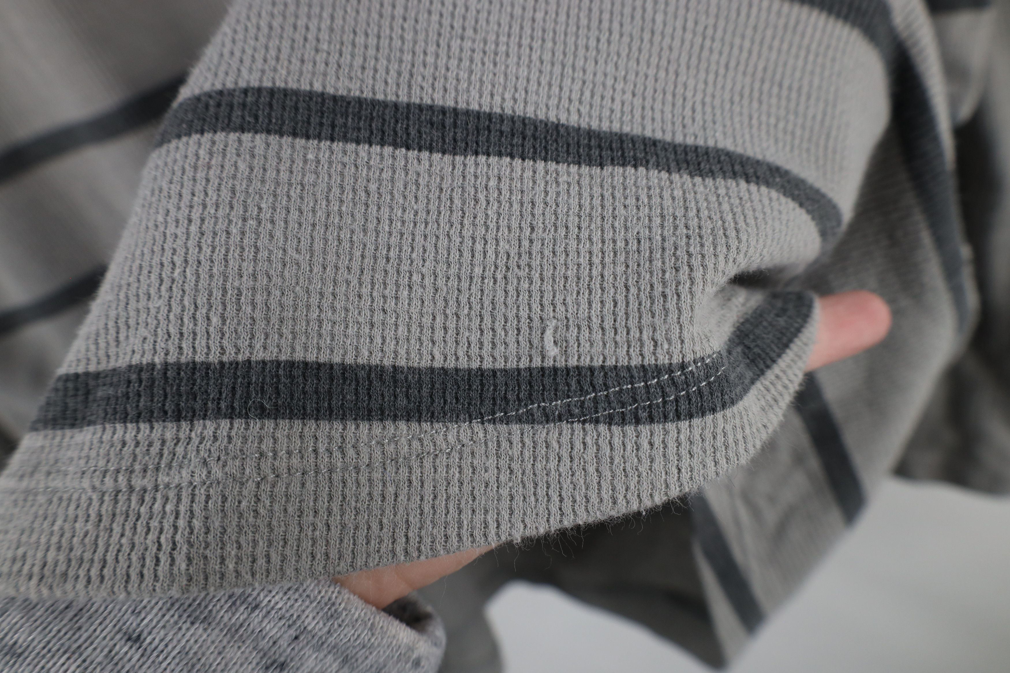 Fox Racing × Vintage Vintage Fox Racing Logo Thermal Waffle Knit Henley T-Shirt Size US L / EU 52-54 / 3 - 6 Thumbnail