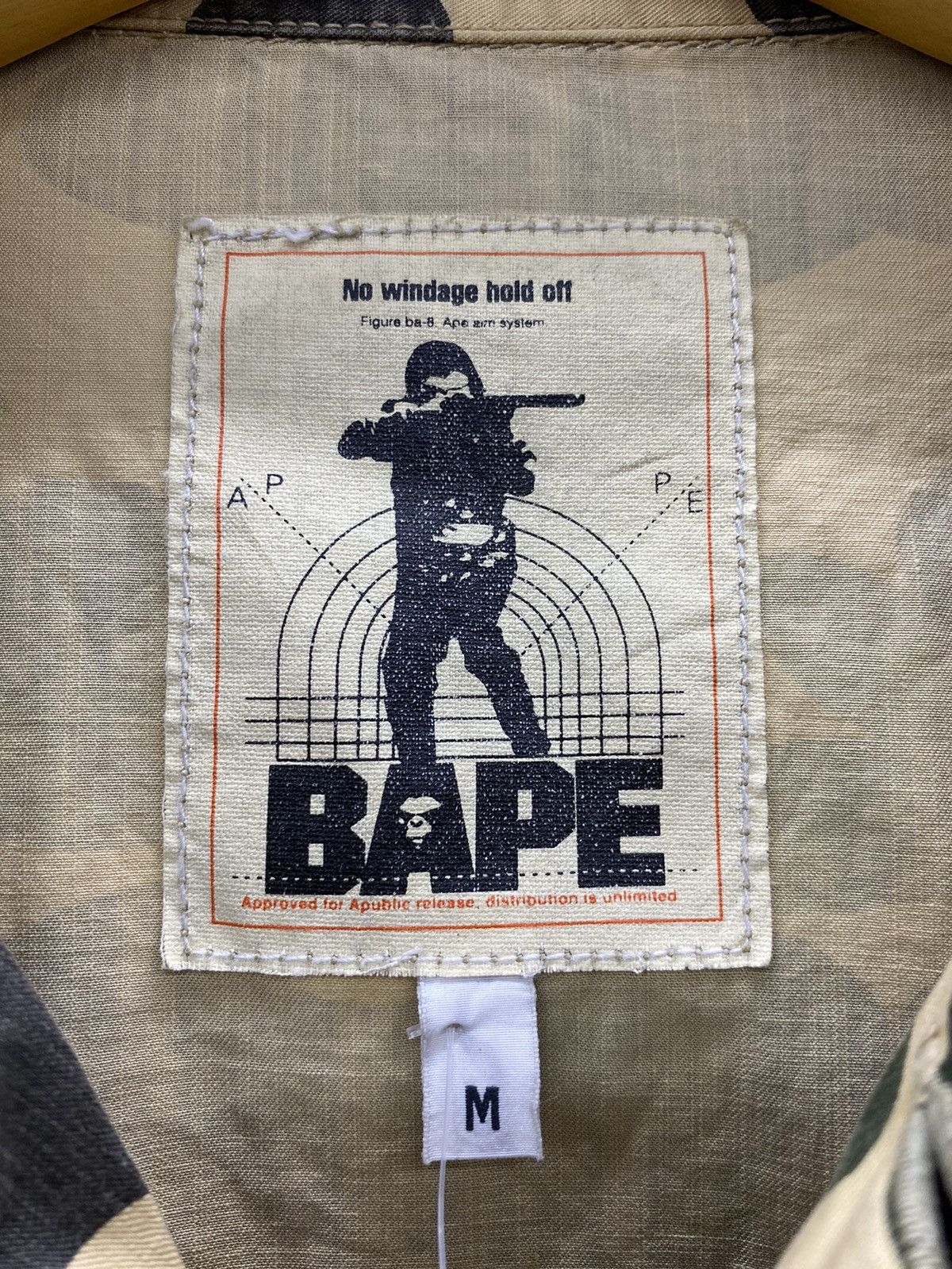 Bape × Vintage 1st bape military camo shirt a s n k a Size US M / EU 48-50 / 2 - 7 Thumbnail